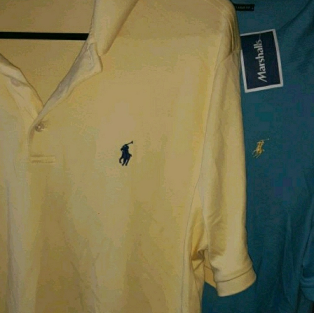 Bundle of 2 Large Classic Collared Polo Shirts